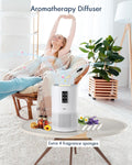 ZUN Air Purifiers for Home Large Room with Night Light up to 1076ft², H13 True HEPA Air Cleaner with 45230259