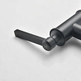 ZUN Double Handle Bridge Kitchen Faucet with Side Spray W122566144
