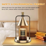 ZUN Candle Warmer Lamp with Timer, Dimmable Candle Lamp Warmer Electric Candle Warmer Compatible with 67037215