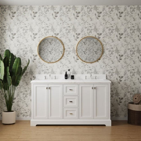 ZUN Vanity Sink Combo featuring a Marble Countertop, Bathroom Sink Cabinet, and Home Decor Bathroom W1573118514