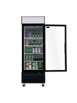 ZUN ORIKOOL Glass Door Merchandiser Refrigerator 19.3 Cu.ft Swing Door Commercial Display Refrigerators W2095126136