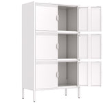 ZUN 6 Door Metal Accent Storage Cabinet for Home Office,School,Garage 92289429