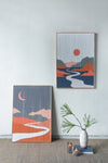 ZUN 26.5" x 38.5" Rectangular Tassel Print Wall Art, Home Decor for Living Room Bedroom Office Hallway W2078130302