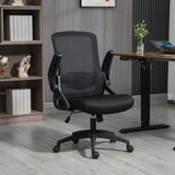 ZUN Ergonomic Office Chair Adjustable Height Computer Chair Breathable Mesh Home Office Desk Chairs with W2068123473