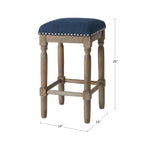 ZUN Counter Stool Set of 2 B03548685