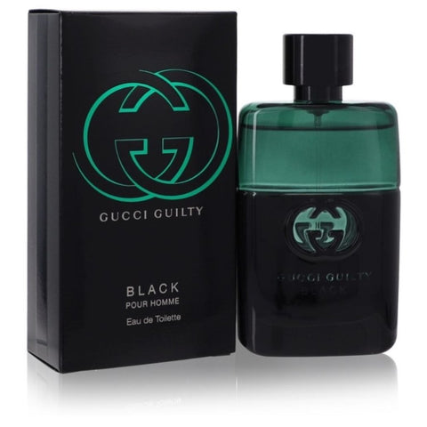 Gucci Guilty Black by Gucci Eau De Toilette Spray 1.6 oz for Men FX-500592