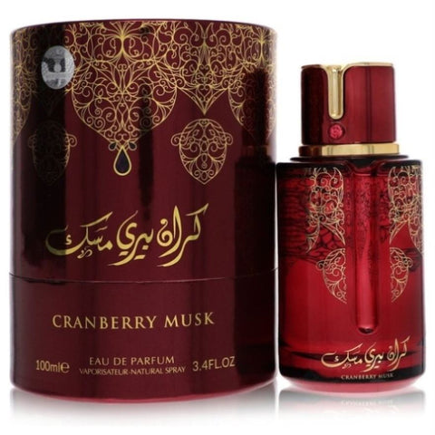 Arabiyat Prestige Cranberry Musk by Arabiyat Prestige Eau De Parfum Spray 3.4 oz for Women FX-564145