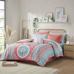 ZUN Boho Comforter Set with Bed Sheets B03595823