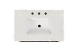 ZUN Vanity Sink Combo featuring a Marble Countertop, Bathroom Sink Cabinet, and Home Decor Bathroom W1573118513
