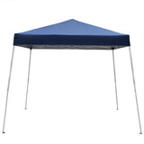 ZUN 2.4 x 2.4m Portable Home Use Waterproof Folding Tent Blue 15855480