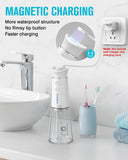 ZUN Water Dental Flosser Cordless with Magnetic Charging for Teeth Cleaning, Nursal 7 Clean Settings 25805733
