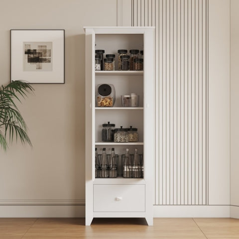 ZUN Home Wide Storage Cabinet, 30",WHITE W33168385
