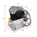 ZUN 3HP Air Compressor Head Pump 2.2KW Air Compressor Pump Head ALUMINIUM Piston Style 115PSI W46541455