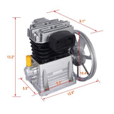 ZUN 3HP Air Compressor Head Pump 2.2KW Air Compressor Pump Head ALUMINIUM Piston Style 115PSI W46541455