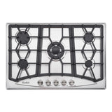 ZUN AHT30IN20S-SD Hothit Propane Gas Cooktop 30" Inch, 5 Burner Built-in Stainless Steel Gas Stove Top, W2218134879