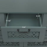 ZUN 7 Drawer Cabinet, American Furniture, Suitable for Bedroom, Living Room, Study W688124207