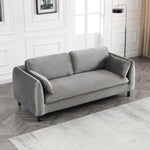 ZUN 78.74inch 2-Seat Upholstered Loveseat Sofa Modern Couch, Luxury Classic for Living Room Bedroom W876125199