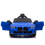 ZUN BMW M4 12v Kids ride on toy car 2.4G W/Parents Remote Control,Three speed adjustable,Power display, W1396128708