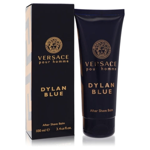 Versace Pour Homme Dylan Blue by Versace After Shave Balm 3.4 oz for Men FX-543175