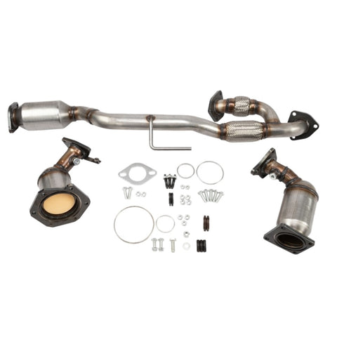 ZUN For 2009 To 2014 Nissan Murano 3.5L V6 Catalytic Converter Set With Flex Y Pipe 88421538