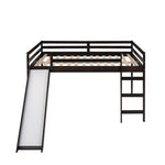 ZUN Loft Bed with Slide, Multifunctional Design, Full WF286242AAP