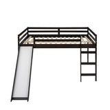 ZUN Loft Bed with Slide, Multifunctional Design, Full WF286242AAP
