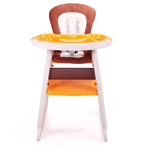 ZUN Multipurpose Adjustable Highchair for Baby Toddler Dinning Table with Feeding Tray and 5-Point W2181P154928