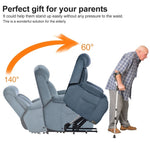 ZUN Lift Chair Recliner for Elderly Power Remote Control Recliner Sofa Relax Soft Chair Anti-skid W102838348
