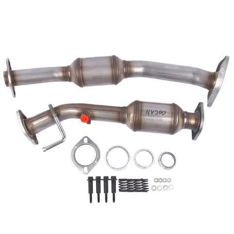 ZUN 2x Front & Rear Catalytic Converters Fit Nissan NV200 2013-2019 EPA OBD-II Approved 8H41165 75393578