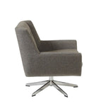 ZUN Swivel Lounge Chair, Star Based Swivel B03548387