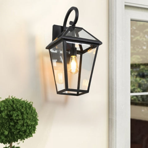 ZUN Modern Outdoor Waterproof Wall Lamp W1340110435