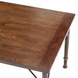 ZUN Modern Dining Table, Rectangular Wood Dining Table ,Kitchen Table,Ideal for Kitchen Dining Room, W1708132085