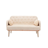 ZUN COOLMORE Velvet Sofa , Accent sofa .loveseat sofa with metal feet W39538889