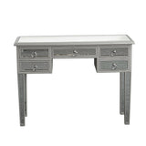 ZUN Illusions Collection Mirrored Entryway Console 40619351