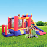 ZUN Inflatable Castle 420D Oxford Cloth Scraper Surface 39527729