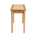 ZUN Solid wood benches, dining chairs in restaurants, simple solid wood sleeper chairs, bed end stools, W1151112824