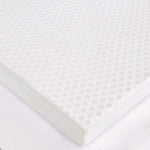 ZUN Hypoallergenic 3" Cooling Gel Memory Foam Mattress Topper with Removable Cooling Cover B03595138