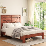 ZUN King Bed Frame Headboard , Wood Platform Bed Frame , Noise Free,No Box Spring Needed and Easy W636131328