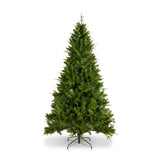 ZUN Best Choice 228CM Artificial Tree with 1685 tips, 400LED, Hingeless Spruce PVC/PE 57898030
