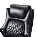 ZUN Big & Tall 400lb Ergonomic Leather Office Chair Executive Desk Chair W1692122266