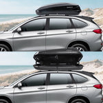 ZUN VISRACK Hard Shell Roof Cargo Carrier with Security Keys, Roof Box, Cargo Box, 56 x W1715107258