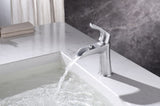ZUN Single Hole Bathroom Faucet W105683086