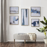 ZUN Abstract 5-piece Gallery Framed Canvas Wall Art Set B03599421