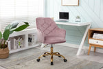 ZUN COOLMORE Velvet Swivel Shell Chair for Living Room ,Office chair , Modern Leisure Arm Chair brush W39537648