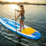 ZUN inQracer 11'/10'6" Inflatable Stand Up Paddle Board with Free Premium SUP Accessories & Backpack W969126930