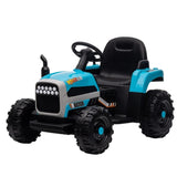 ZUN Ride on Tractor with Trailer,12V Battery Powered Electric Tractor Toy w/Remote Control,electric car W1396104251