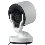 ZUN Electric Space Heater Cooling Fan, 2-In-1 Space Warm & Cool Fan,with 3 modes including High Heat 79365066