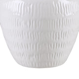 ZUN Celine Textured Ceramic Table Lamp B03595703