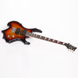 ZUN Flame Shaped Electric Guitar with 20W Electric Guitar Sound HSH Pickup 91224685