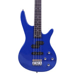 ZUN Exquisite Stylish IB Bass with Power Line and Wrench Tool Blue 46138339